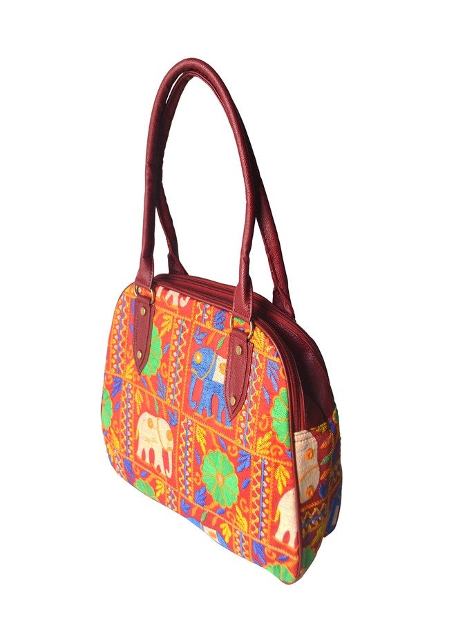 Prijam Girl's Handbag (Red) - Image 1
